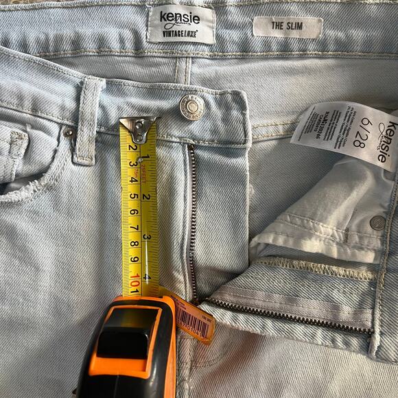 Kensie Womens Size 6/28  Jeans  Vintage Luxe The Slim - Picture 8 of 8